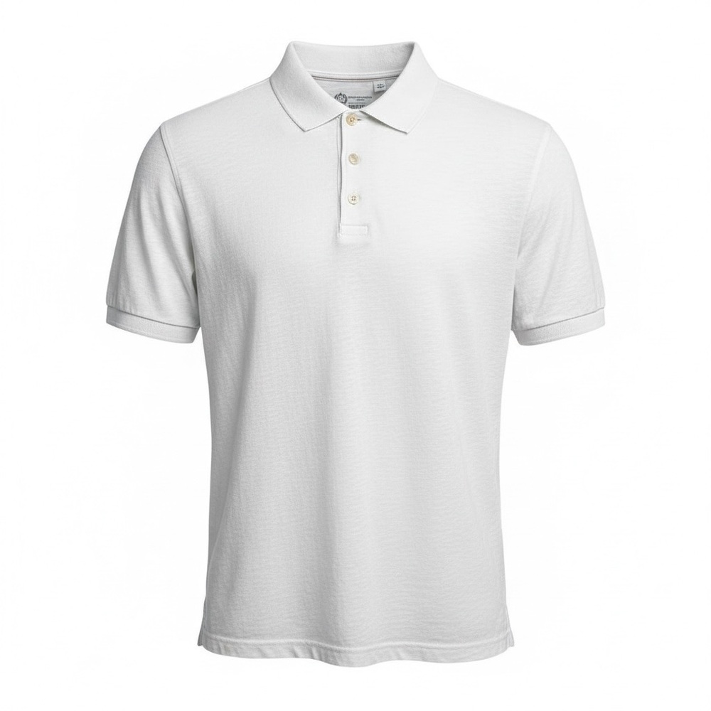 ✨ Etiqueta Negra Polo Team‎ Sheer Slub Cotton Polo – Made in Peru – Medium